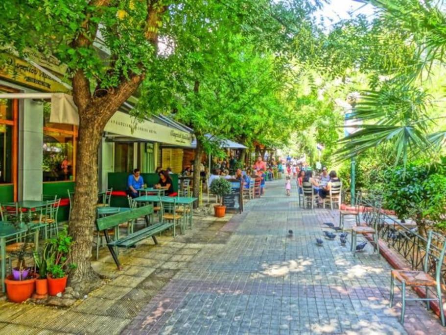 Sapphire Apartment In The Centre Of Athens. Exteriör bild